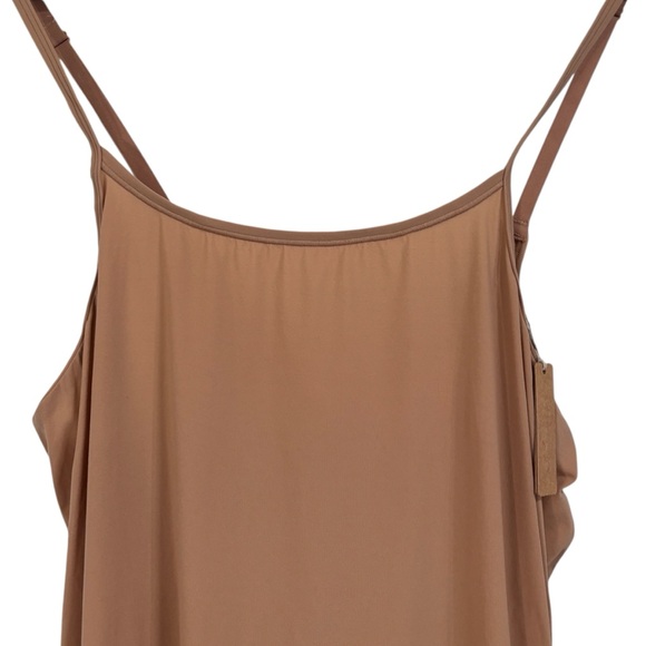 NEW SKIMS Fits Everyone Slip Dress Tan Brown Size 4X NWT - Picture 3 of 8